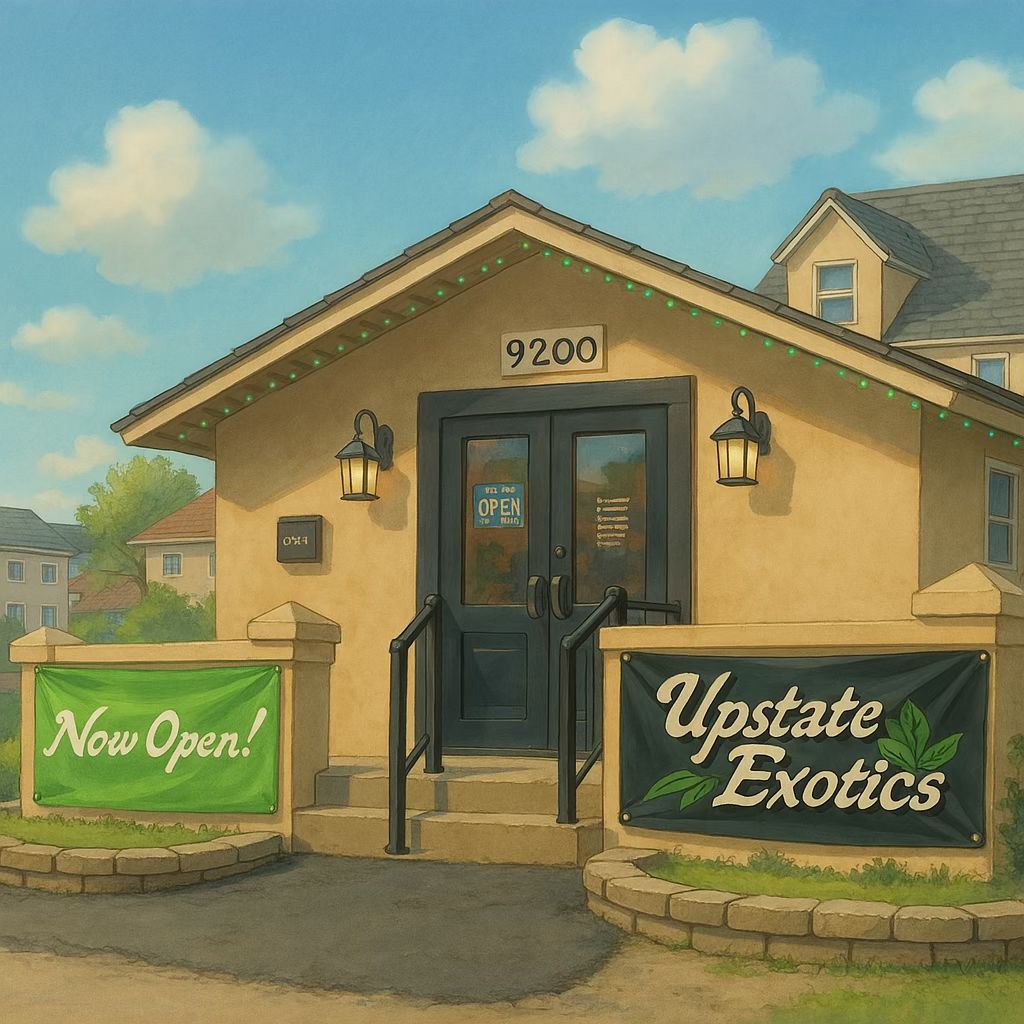 Inside Upstate Exotics dispensary, photo 4
